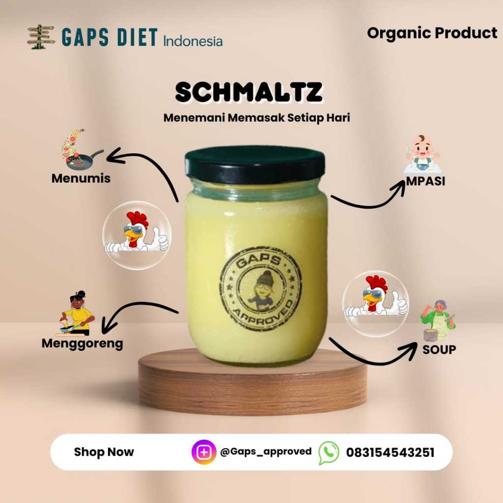 

SCHMALTZ / LEMAK AYAM 250 GRAM