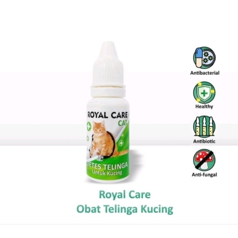 Royal Care Obat Tetes Telinga Kucing Obat Kuping Kucing Pembersih Kuping Kucing