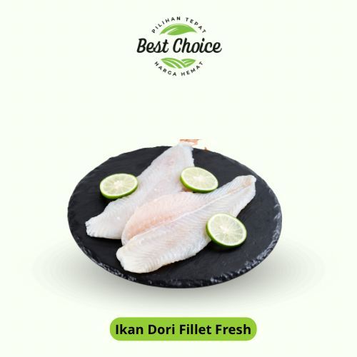 

Ikan dori fillet lokal 1kg / Dory fish fillet 1kg - BEST FRESH FOOD