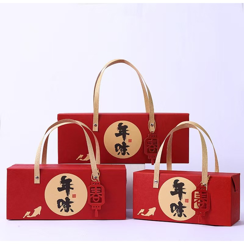 

Kotak Hampers Imlek Chinese New Year Tahun Ular Gift Box Merah Xin Jia