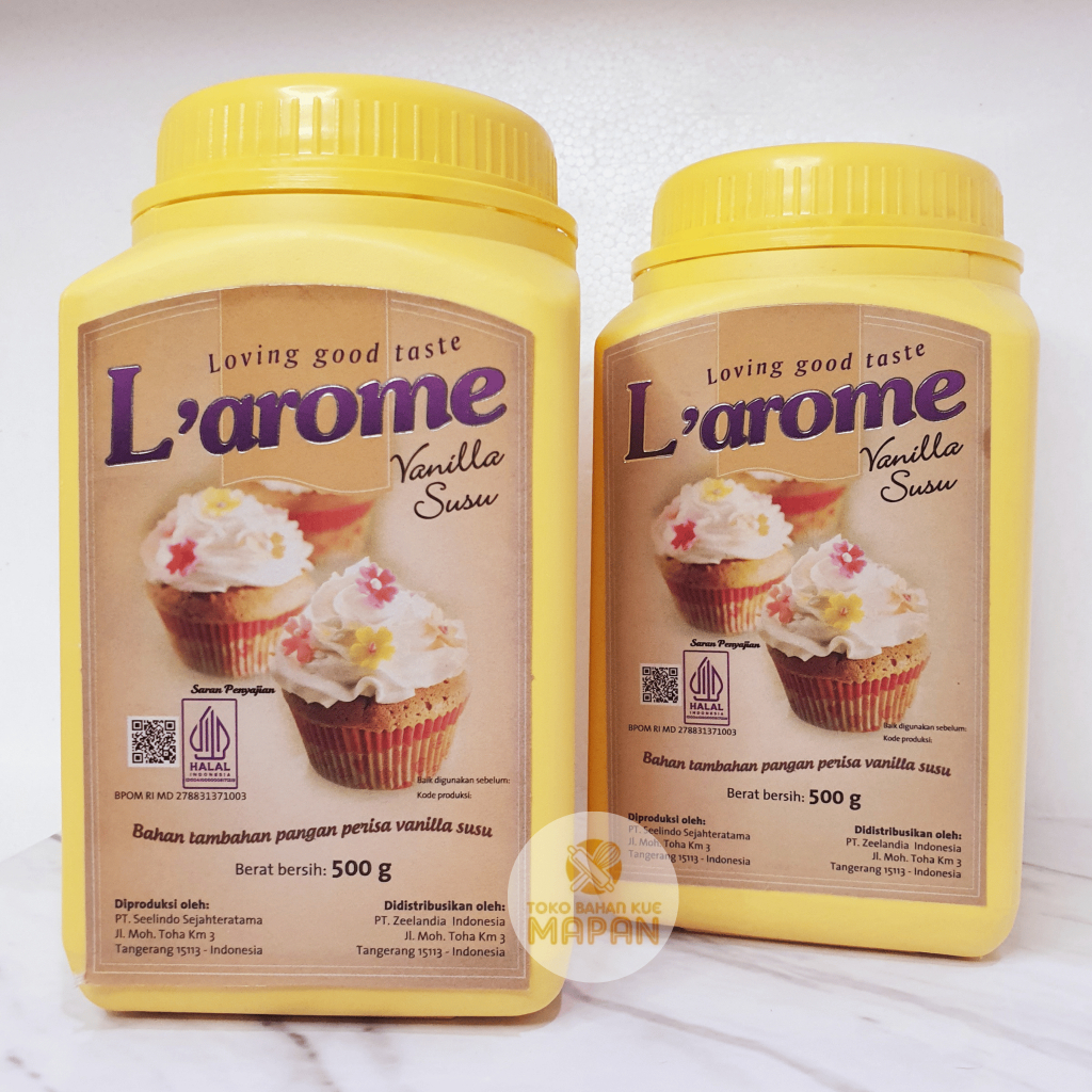 

Vanilla Milk Powder Larome 50gr/L'Arome Vanilla Repack 50gr