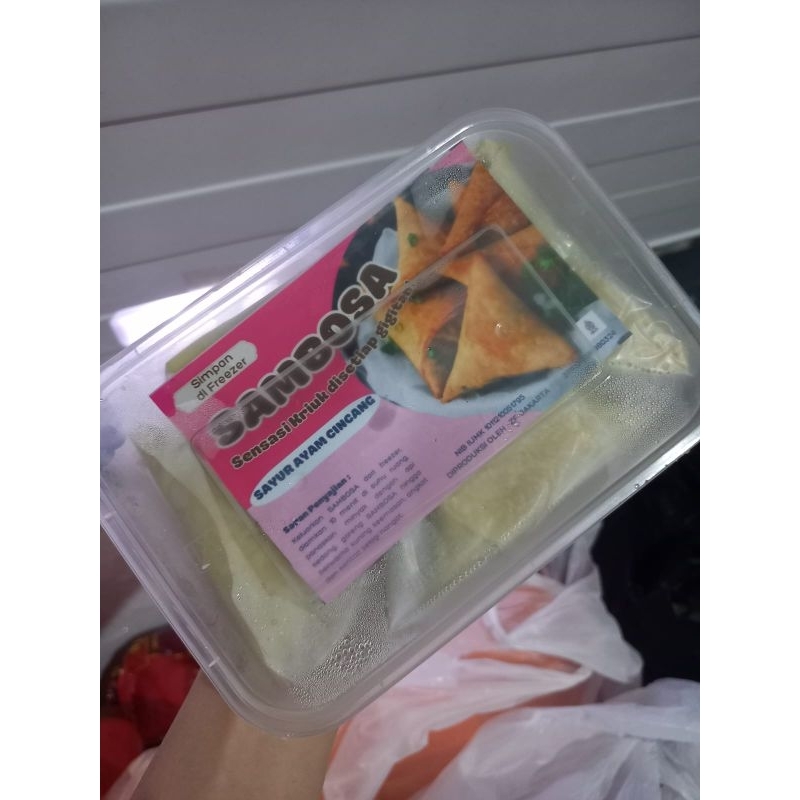 

Sambosa Sayur Ayam Cincang Isi 8