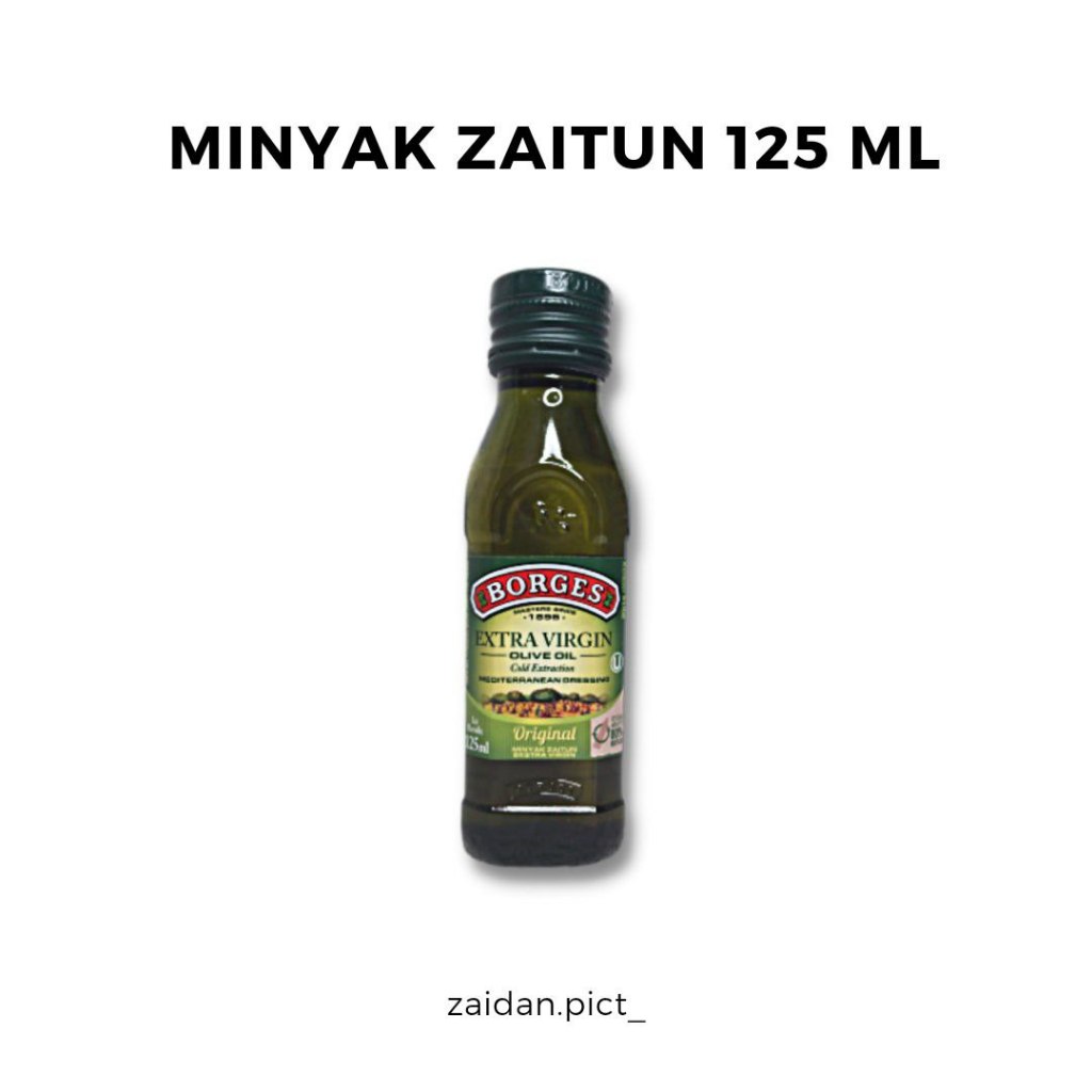 

MINYAK ZAITUN BORGES 125 ML