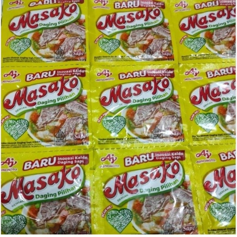 

Promo MURAH MASAKO Renceng RASA SAPI ( Isi 12 Sachet )