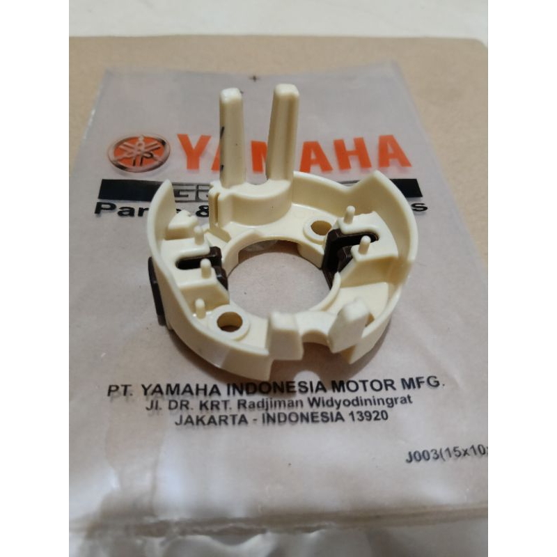 plastik fiber rumah kol col arang brush dinamo starter stater original Yamaha old kalbulator Nouvo M