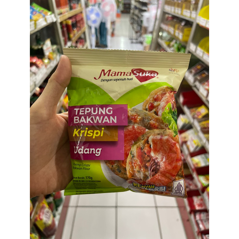 

mama suka tepung bakwan krispi udang 170g - mama suka tepung bakwan jagung