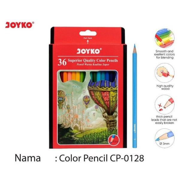 

Joyko Color Pencils / Pensil Warna 36 CP-0128