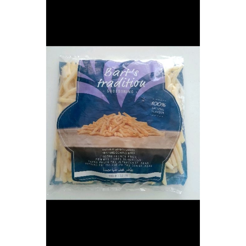 

Barts Shoestring Fries / Kentang 1 Kg