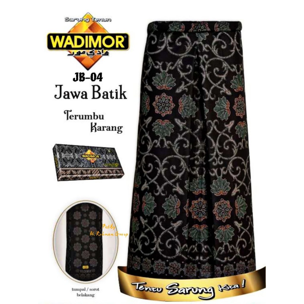 OFFICIAL Wadimor Sarung Batik Gus Iqdam Katun Premium
