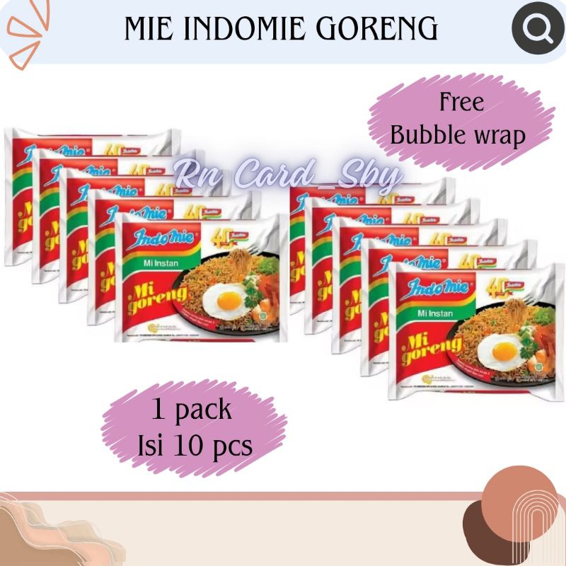 

(10 Pcs) Mie Indomie Goreng
