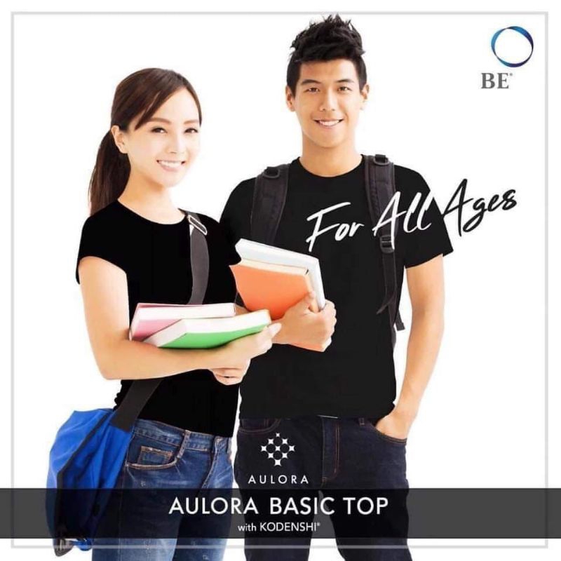 Aulora basic top kaos kesehatan pria wanita