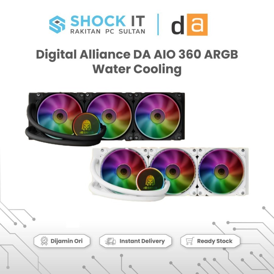 Digital Alliance AIO 360 ARGB 360mm - AIO Liquid CPU Cooler