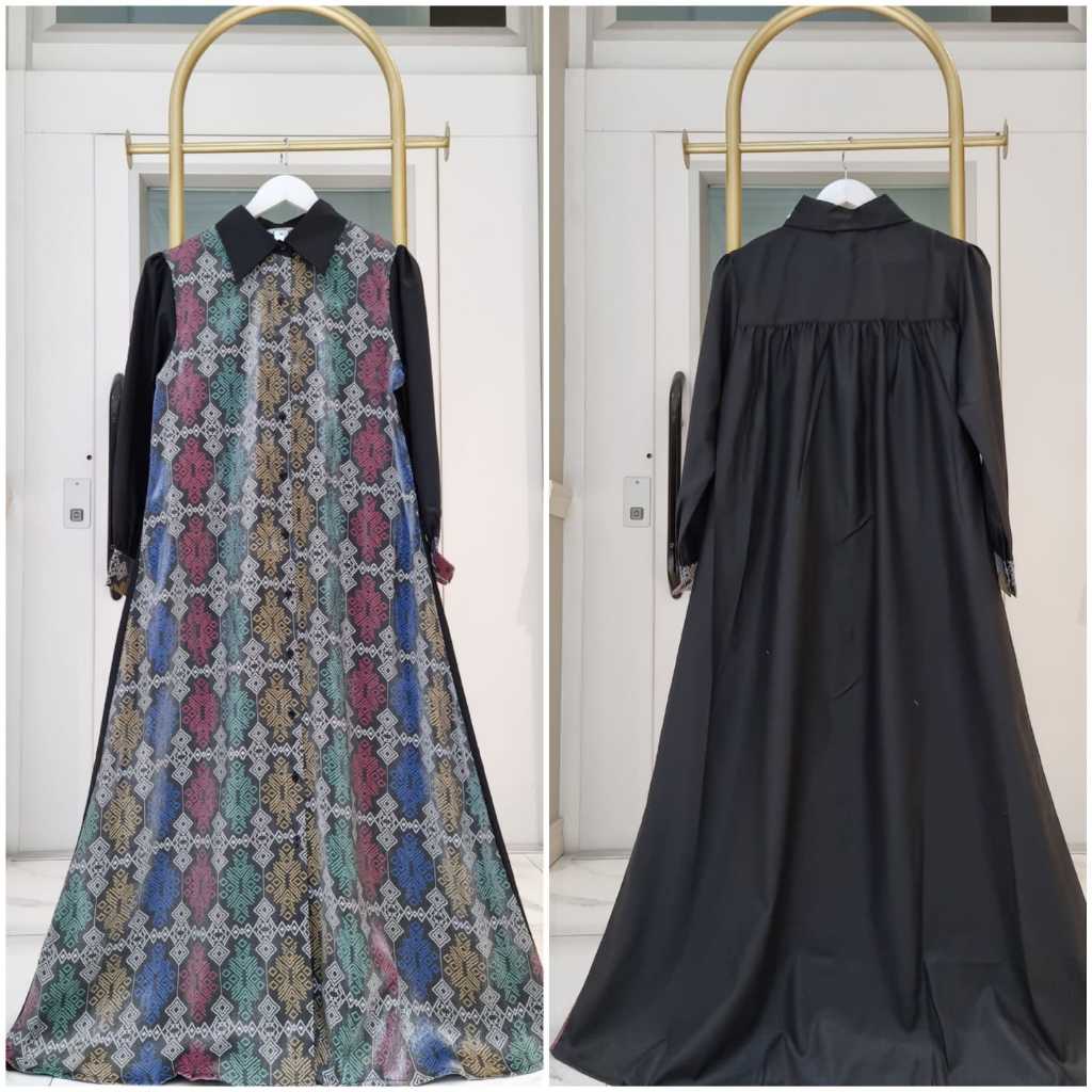 baju gamis ednes by kayla gamis model terbaru gamis kekinian baju gamis wanita