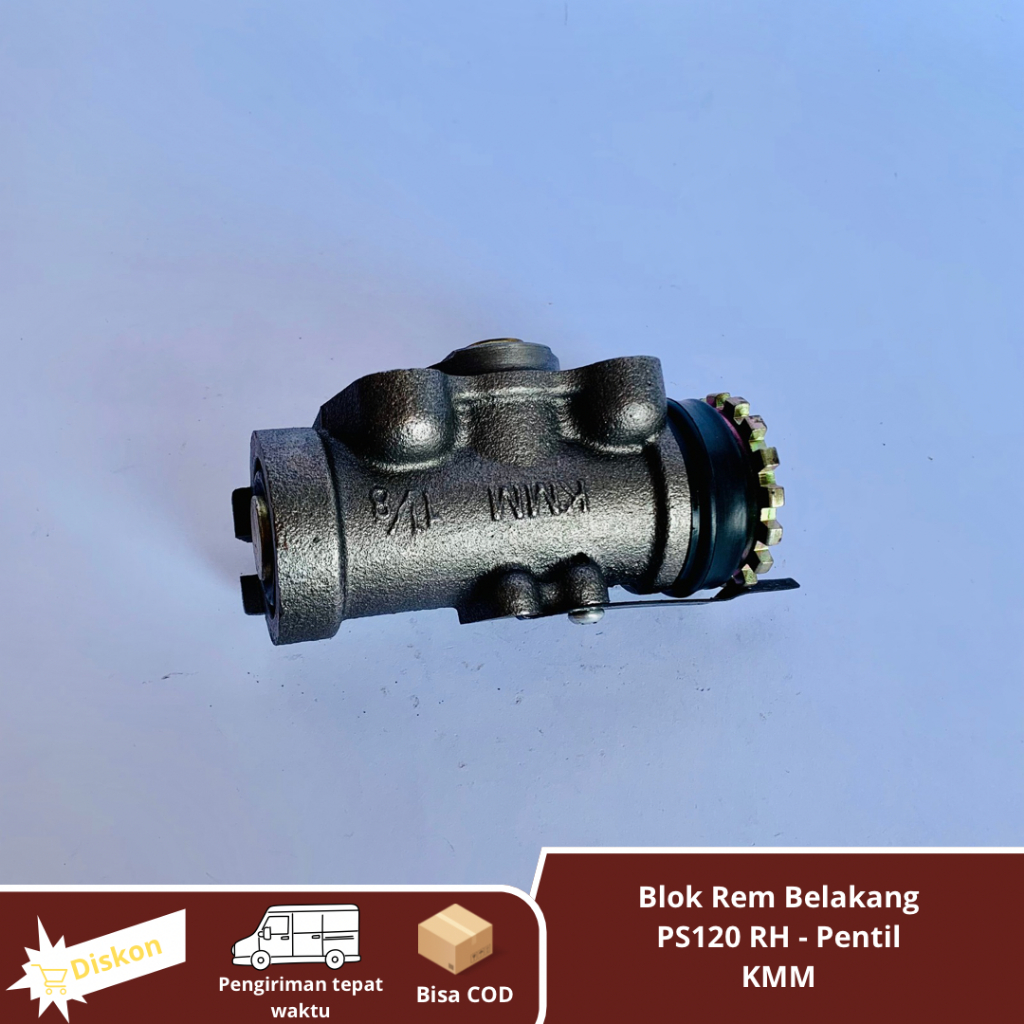 Whell Cylinder LH Master Bak Blok Rem Belakang Kiri Mitsubishi PS120 No Nepel KMM Original