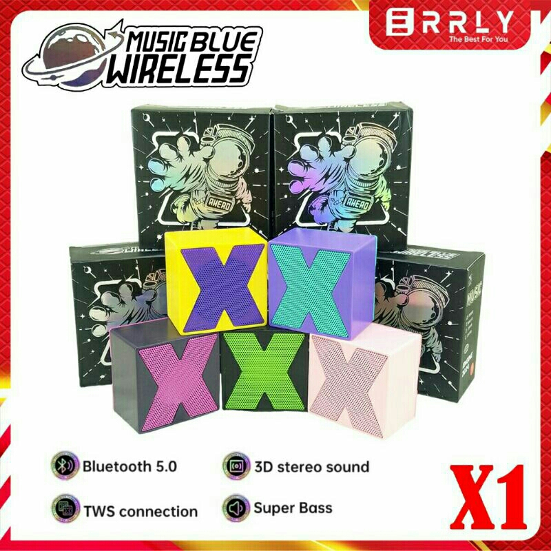 Mini Speaker Bluetooth X1 Speaker Wireless Portable PowerBass Subwoofer Musik Box Mini Stereo Sound