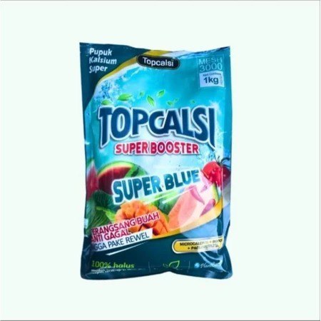 

TOPCALSI BLUE BOOSTER BUAH PERANGSANG BUNGA PACLOBUTRAZOL plus Kalsium Boron SPESIALIST KALSIUM PREMIUM
