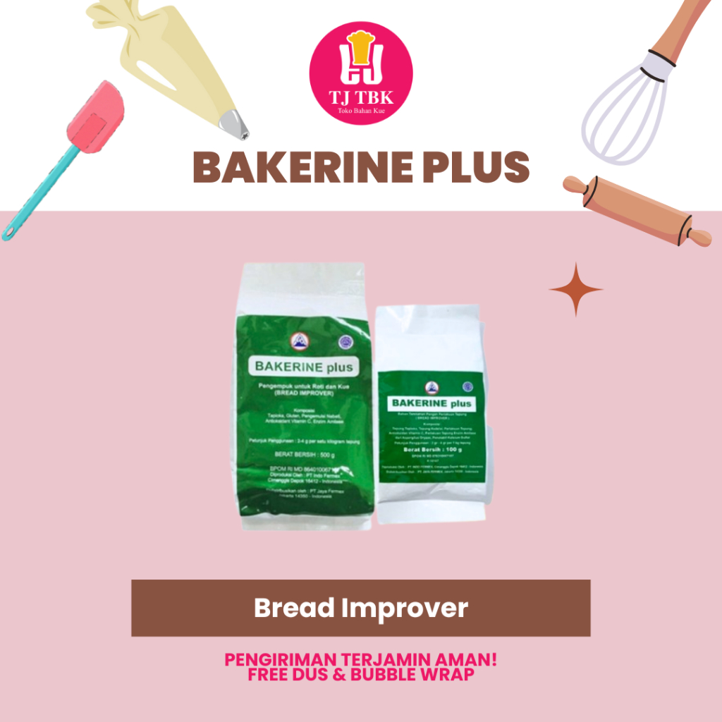 

Bakerine Plus (Bread Improver) 100gram/500gram