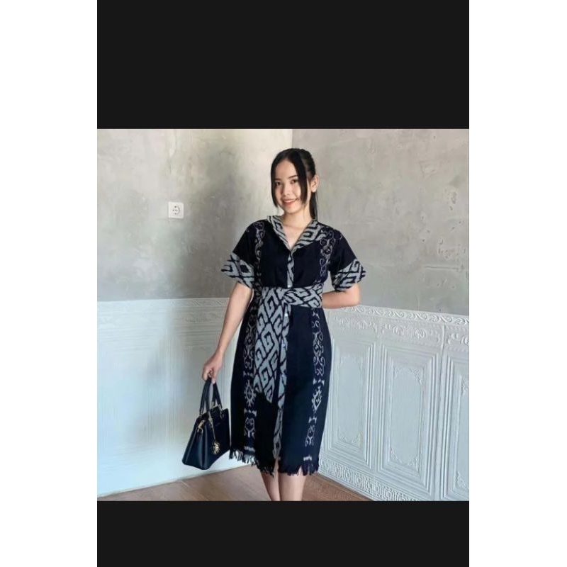 Dress Motif Sunda NTT