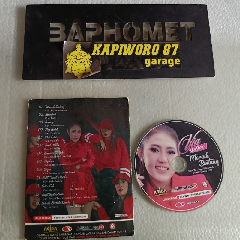 VCD Via Vallen Album Meraih Bintang