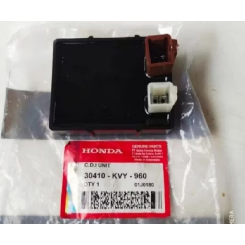 CDI Unit Assy Pengapian KVY-30410-960 Honda Beat karbu Scoopy karbu Spacy karbu Original AHM