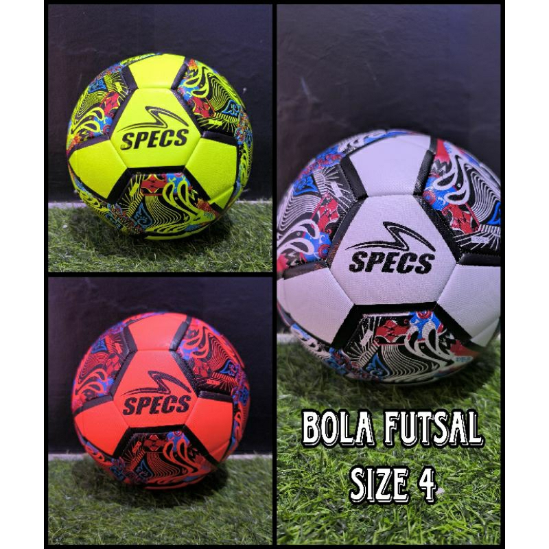 Bola Futsal Size 4 SPECS ILLUZION II Batik Premium Quality