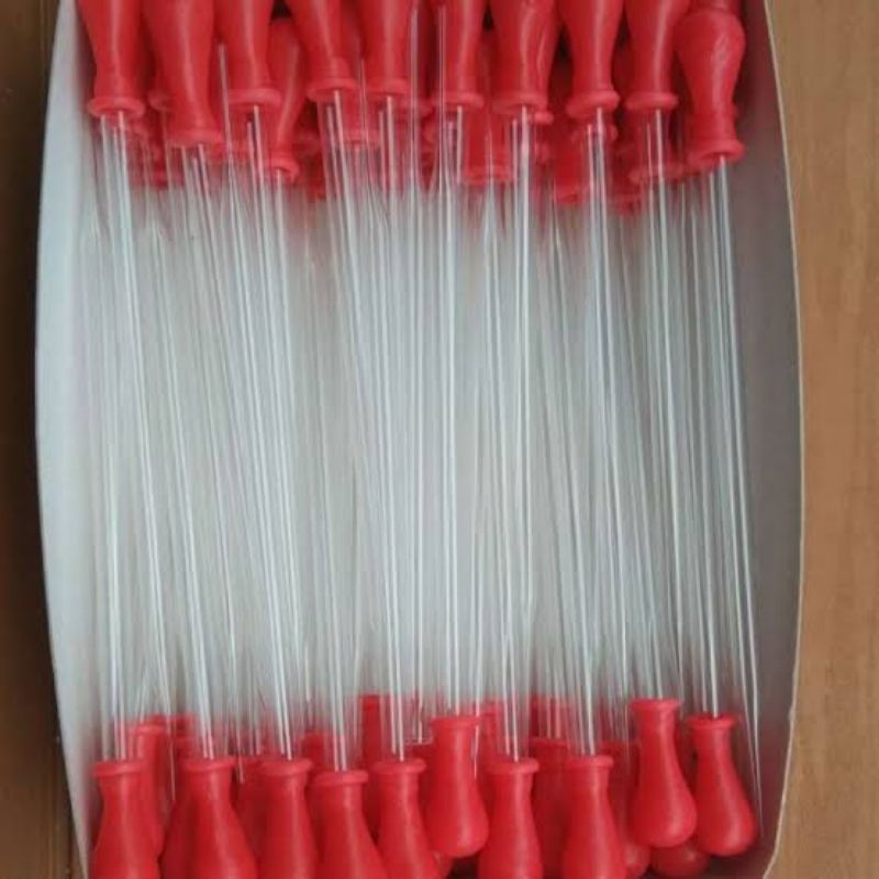 Pipet kaca 5 Pcs panjang 15cm tebal 1 mm