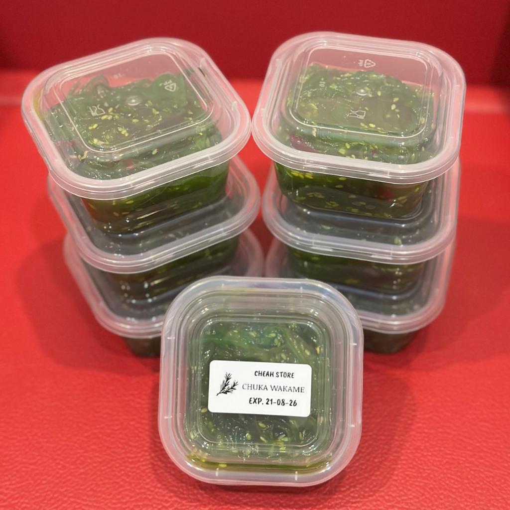 

Chuka Wakame Fresh Seaweed Salad Rumput Laut 100gr Makanan Khas Jepang
