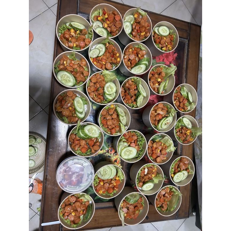 

Ricebowl Tumis Sosis