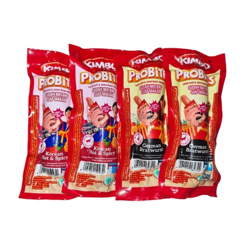

Kimbo Probites Sosis siap makan single