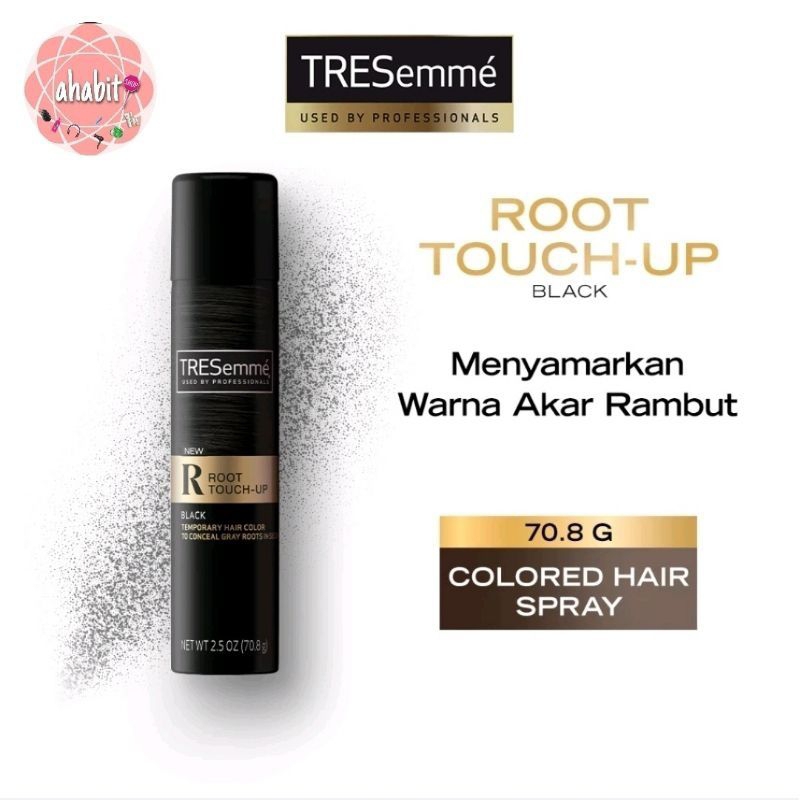 Tresemme Temporary Hair Color Spray Root Touch Up Pewarna Rambut-70gr BLACK