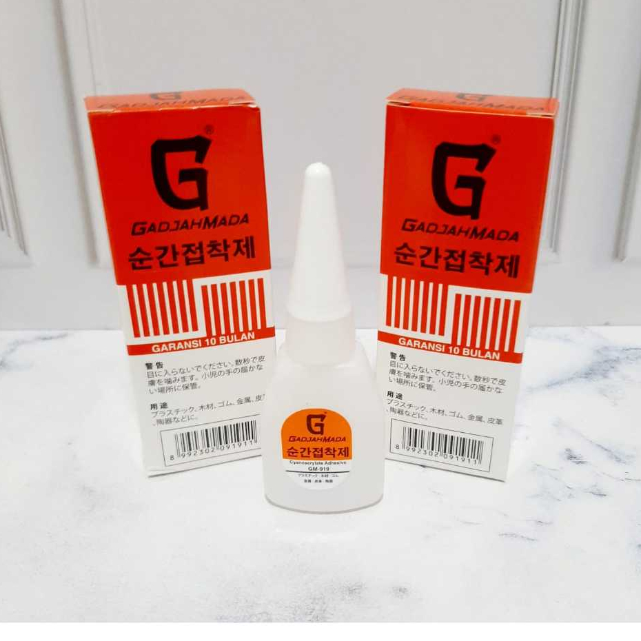

Harga Grosir (10 pcs) Lem Super Glue Cair GM-919 Original