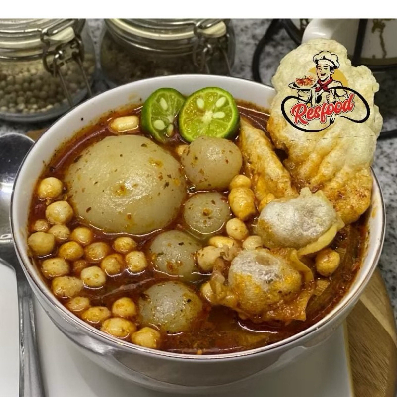 

bakso aci ayam suwir mantep