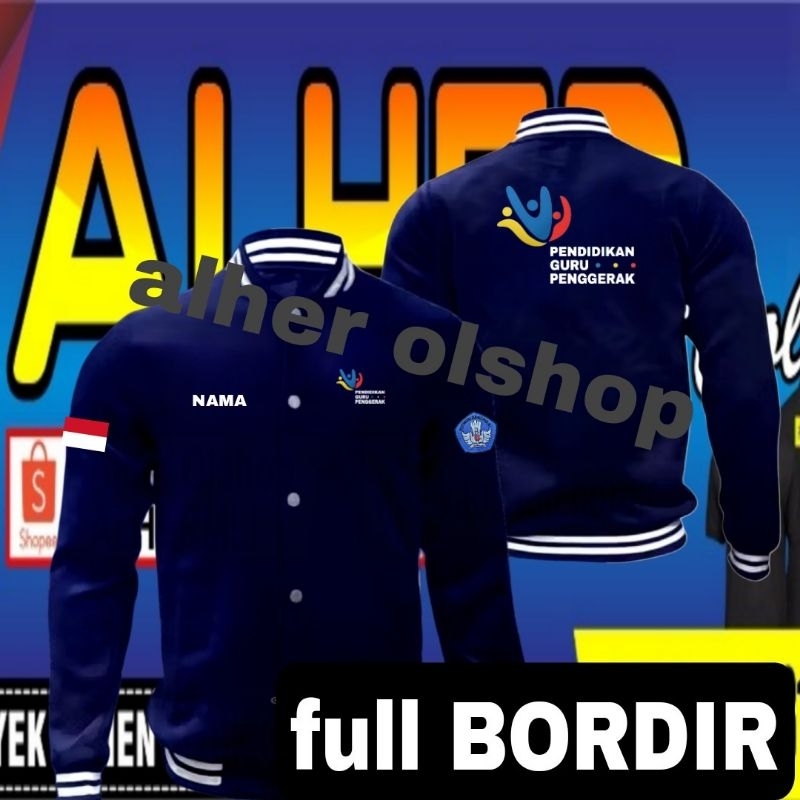 Jaket guru penggerak jaket bomber guru penggerak seragam guru penggerak jaket kerja guru penggerak j