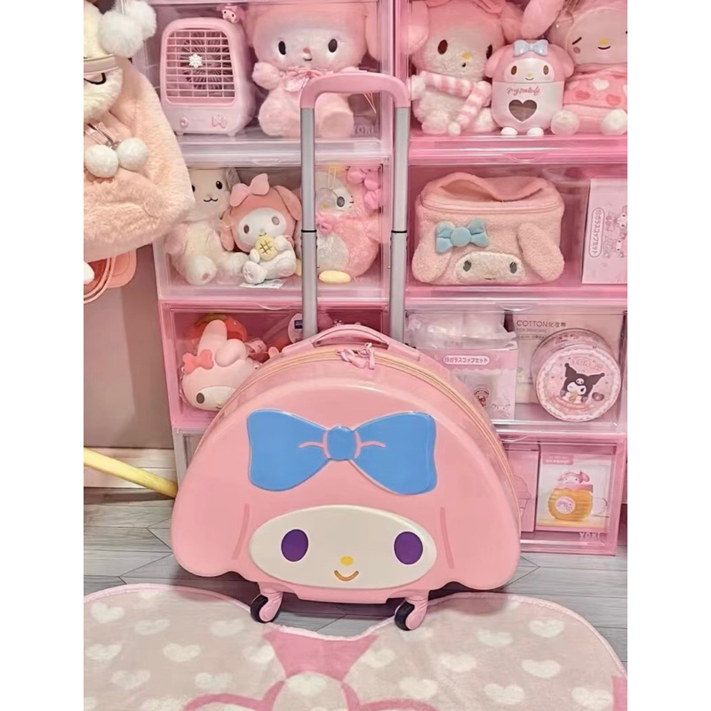 KOPER TRAVELING MELODY TAS troli MELODI SANRIO tas sekolah anak