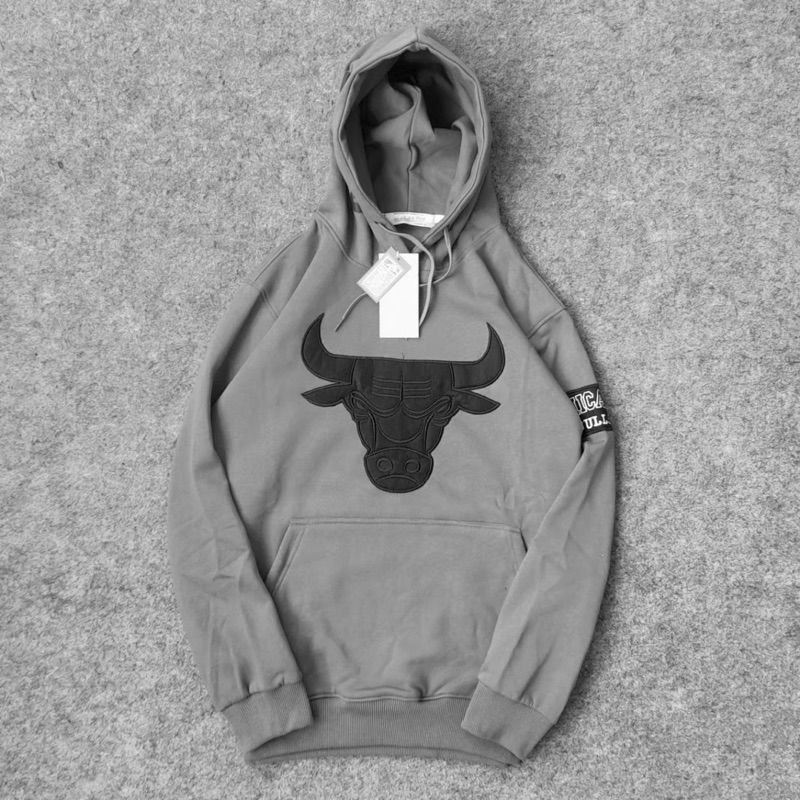 Hoodie Chicago Bulls banteng Bordir Fulltag