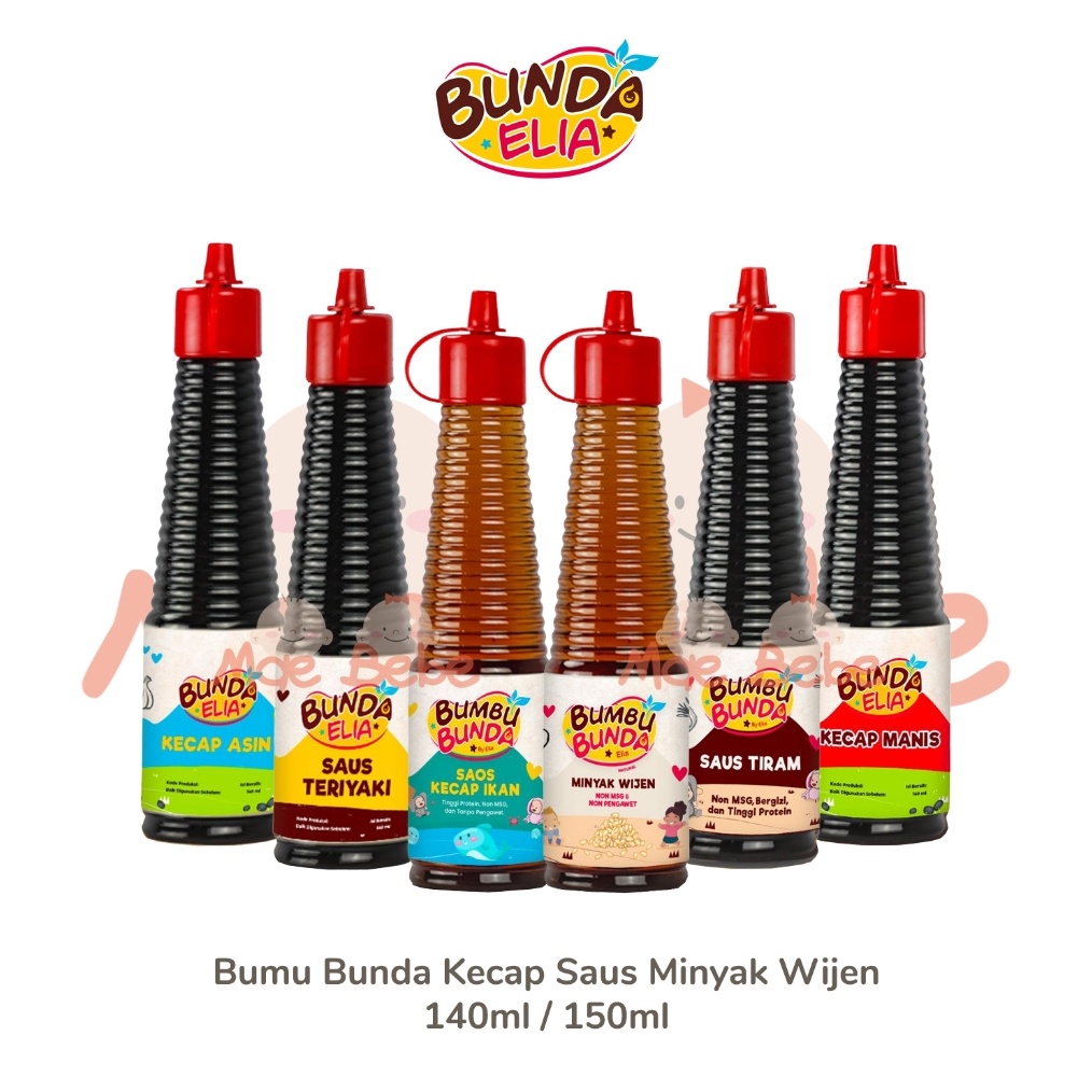 

Diskon Aplikasi Eksklusif Bumbu Bunda By Elia Kecap Saus Minyak Wijen Non MSG Non Pengawet A94