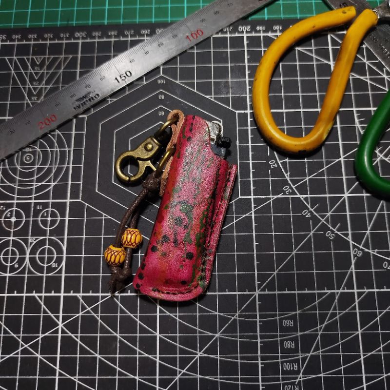 sarung korek tokai, softcase korek tokai kulit, wadah korek original kulit asli