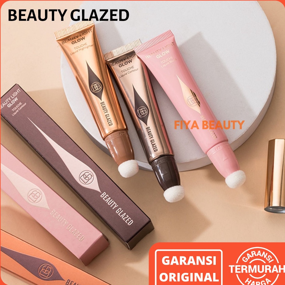Laku Keras Beauty Glazed Liquid Contour Highlighter Blush On Beauty Glazed Blush On Beauty Glazed Hi