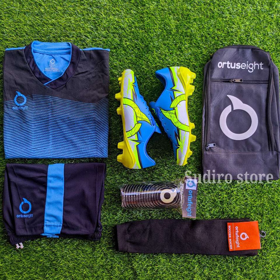 Grosir Merakyat Sepatu Bola Ortus Catalyst Bima Grade ORIGINAL Terbaru Paket komplit Sepatu Bola Ort