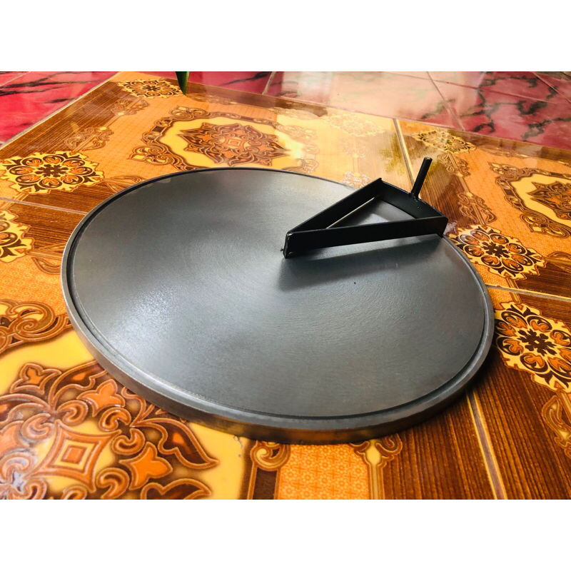 loyang crepes/wajan crepes tebal semiotomatis ukuran 25cm,30cm,35cm,40cm