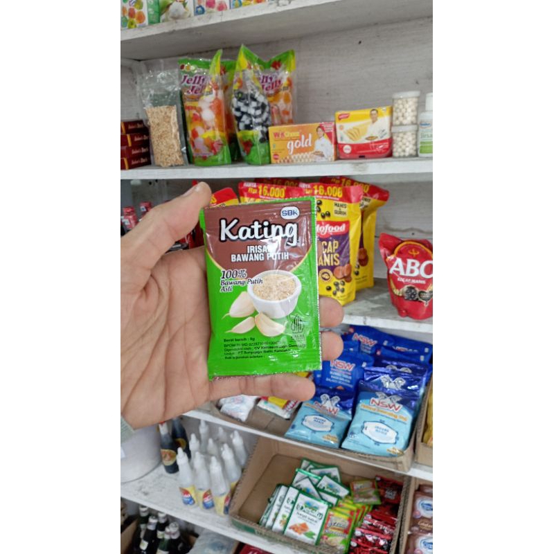 

bawang putih irisan kating 6g
