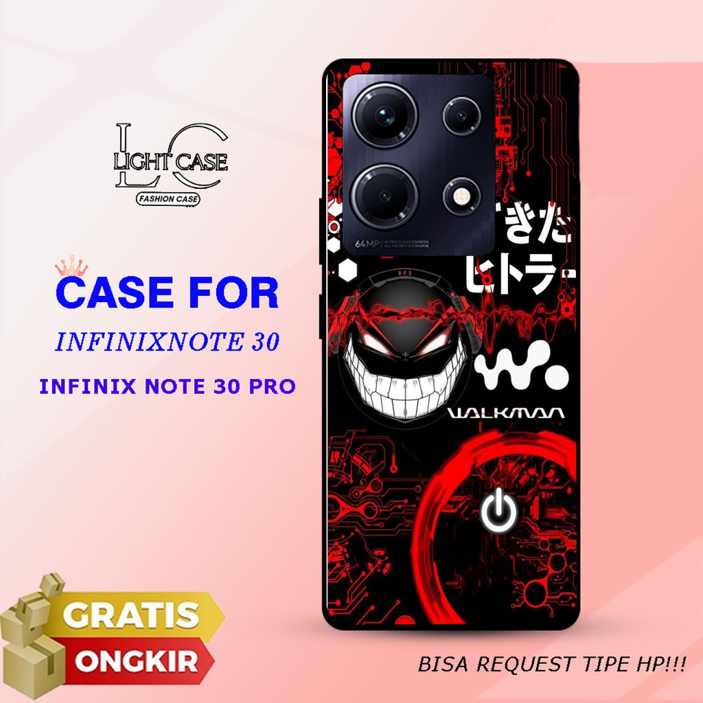 CASE GLOSSY INFINIX NOTE 30 / NOTE 30 PRO dan ALL TYPE SMARTPHONE & ANDROID Bisa request tipe Cassin
