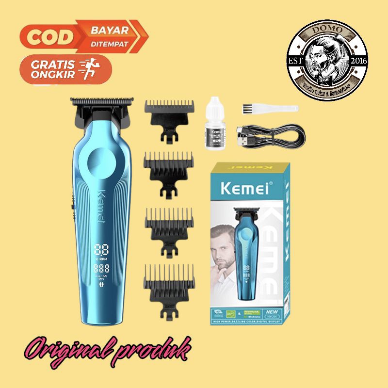 trimmer cukur kemei km 264 original