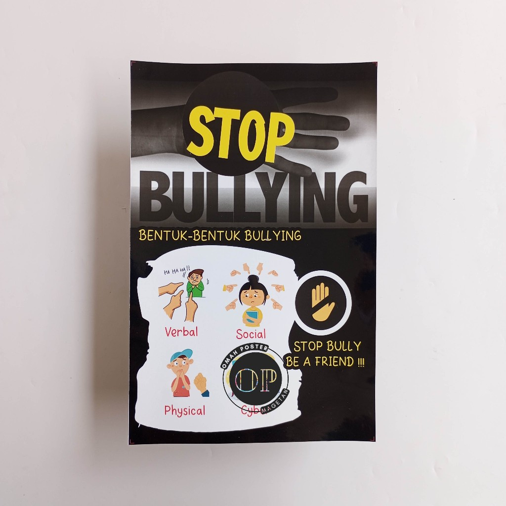 

Stiker Stop Bullying - Bentuk-Bentuk Bullying - Perundungan