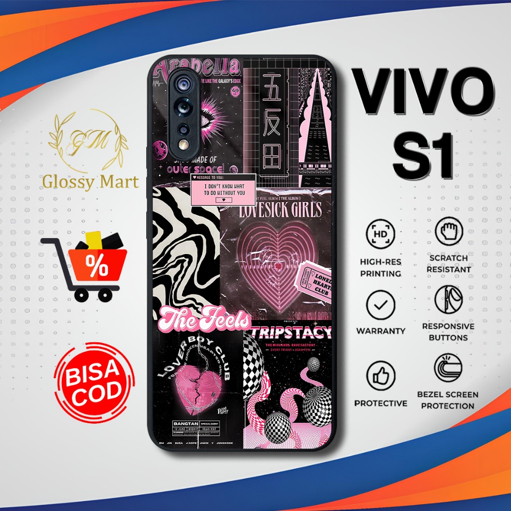 Case Vivo S1 Terbaru Aesthe Baru Hardcase Softcase Premium Glossy Termurah Casing Vivo S1 Terlaris