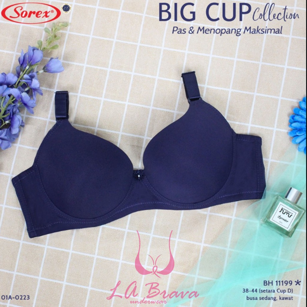 Bra Big Cup Kawat/ Bra Terlaris / Sorex 11199 D