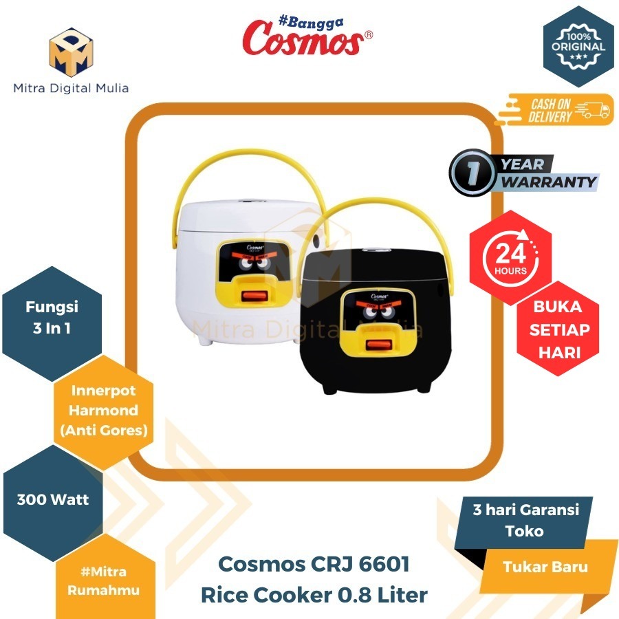 Cosmos CRJ 6601 Magic Com 0.8 Liter