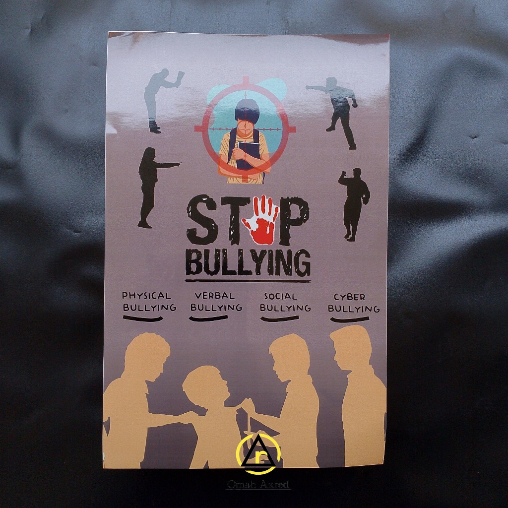 

Stiker Stop Bullying - Stiker Bentuk Perilaku Perundungan - Stiker Vinyl