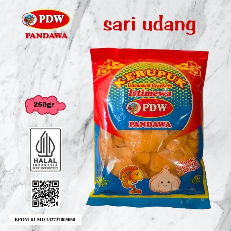 

Kerupuk Pandawa / Krupuk Gado2 Tahu Tek / Sari Udang / 250gr