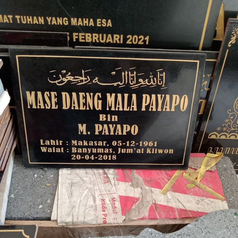 prasasti peresmian murah